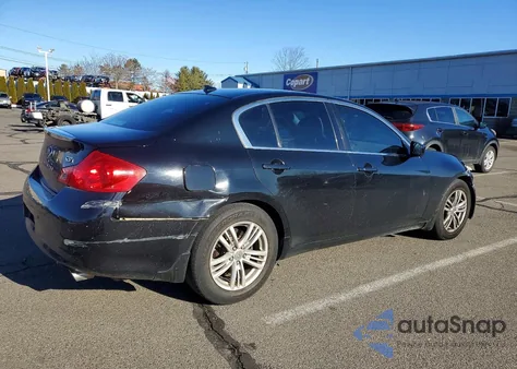 2010 Infiniti G37 из США, поврежденный, VIN JN1CV6AR5AM254654